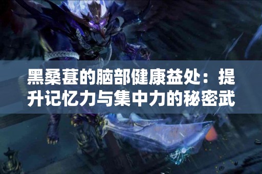 黑桑葚的脑部健康益处：提升记忆力与集中力的秘密武器