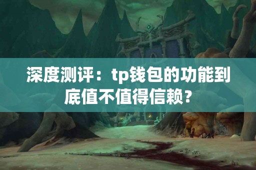 深度测评：tp钱包的功能到底值不值得信赖？