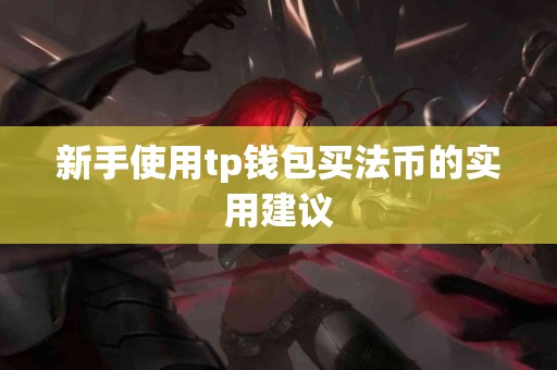 新手使用tp钱包买法币的实用建议