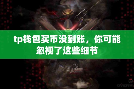 tp钱包买币没到账，你可能忽视了这些细节