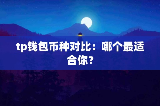 tp钱包币种对比：哪个最适合你？