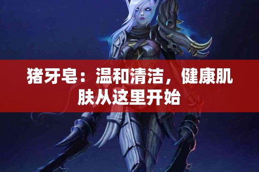 猪牙皂：温和清洁，健康肌肤从这里开始