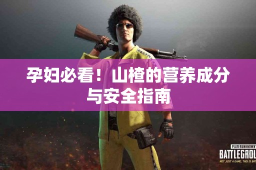 孕妇必看！山楂的营养成分与安全指南