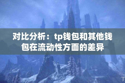 对比分析：tp钱包和其他钱包在流动性方面的差异