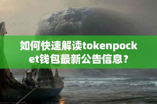 如何快速解读tokenpocket钱包最新公告信息？
