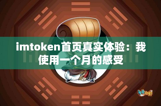 imtoken首页真实体验：我使用一个月的感受