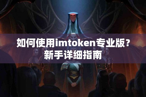 如何使用imtoken专业版？新手详细指南