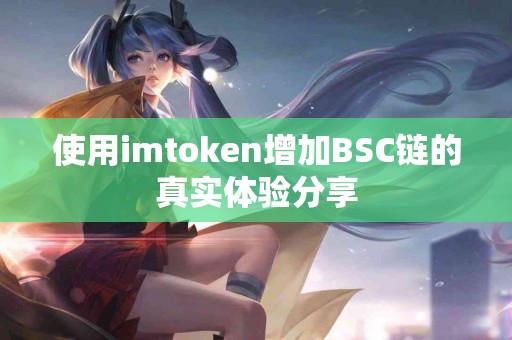 使用imtoken增加BSC链的真实体验分享
